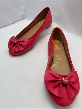 Circus NY by Sam Edelman Women’s 8 Hot Pink Slip-On Ballet Flats #397